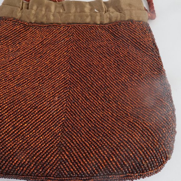 Micheline Burke Beaded Satin Purse - Picture 5 of 7